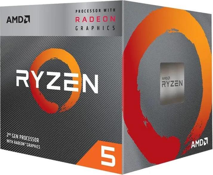 Produktbild AMD RYZEN 5 3400G 4.20GHZ 4 CORE (AM4, 3.70 GHz, 4 -Core)