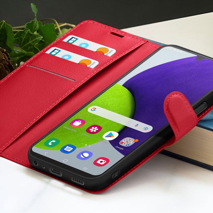 Produktbild Zanaé Portemonnaie Etui Galaxy M22/M32/A22 (Samsung Galaxy A22, Samsung Galaxy M22, Samsung Galaxy M32)