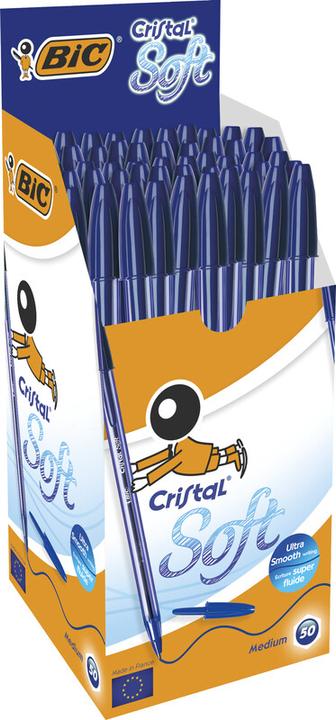 Actual product image Bic Cristal Soft (Blue, 1 x)