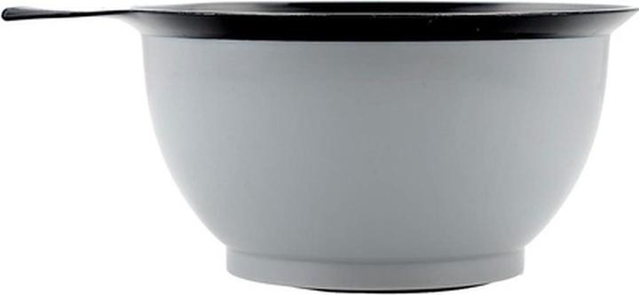 Actual product image Tools for Beauty T4B LUSSONI Professional Hairdressing Plastic Grey Tinting Bowl for Hair Dyes Application 300ml 10.1