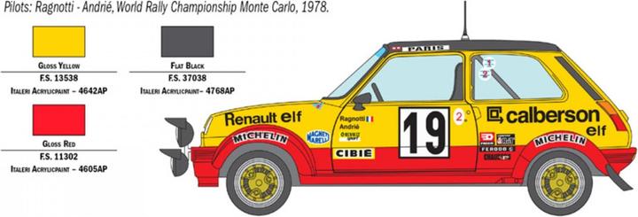 Actual product image 1:24 Renault R5 Rally