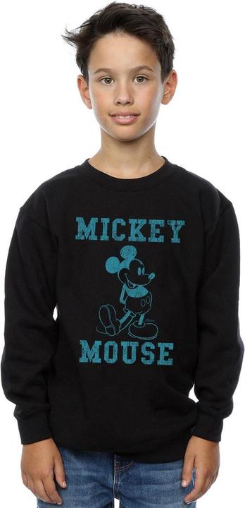 Produktbild Disney Mickey Mouse Distressed Kick Mono Sweatshirt Jungen (116)