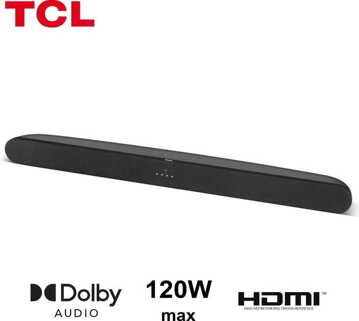 Actual product image TCL TS6100 - 2.0 channel home cinema soundbar (120 W, 2.0 Channel)
