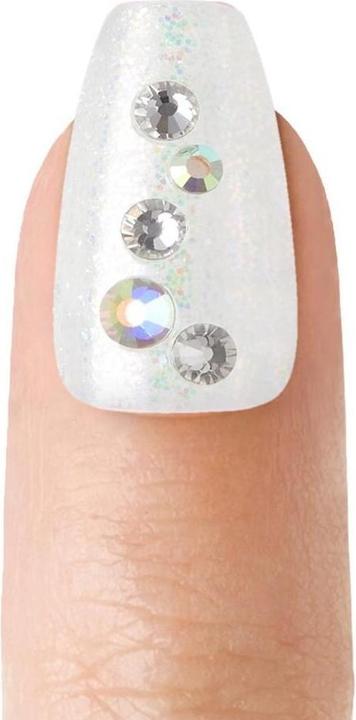 Produktbild Herba Kiss Majestic Nails - In A Crown (Kunstnägel, Transparent, Rosa)