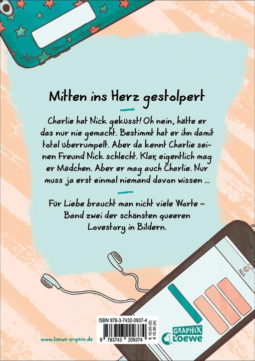 Actual product image Heartstopper Volume 2 (deutsche Hardcover-Ausgabe) (German, Alice Oseman, Loewe Graphix, Vanessa Walder, 2022)