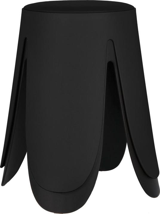 Actual product image Bizzotto Stool Imogen black round 37