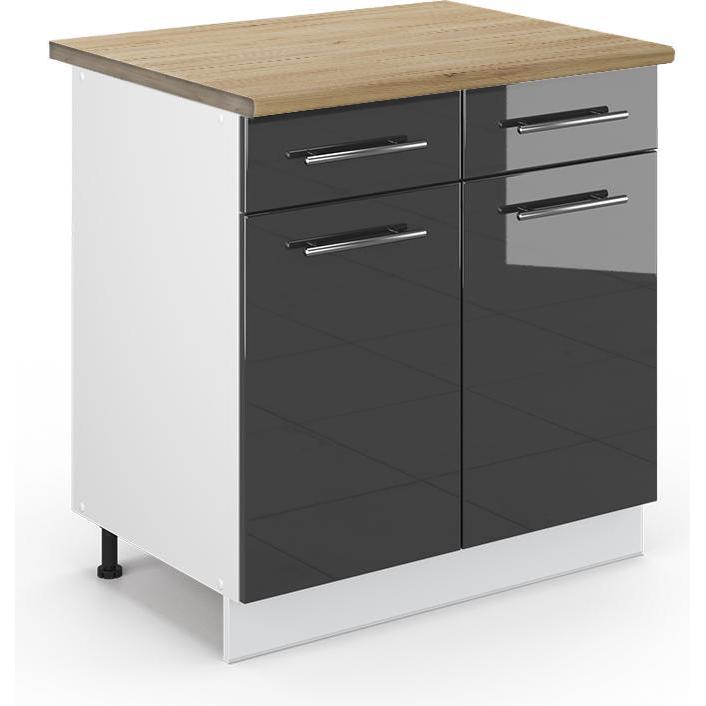 Vicco, Regal, Küchenunterschrank Fame-Line (80 x 60 x 81.5 cm)