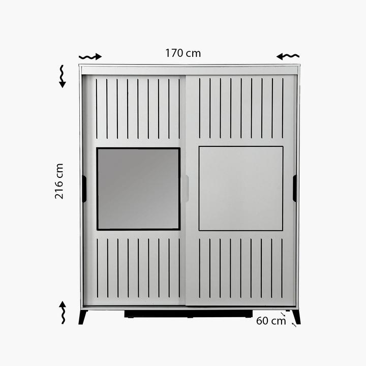 Produktbild Hanah Home Mathias (170 x 60 x 216 cm)