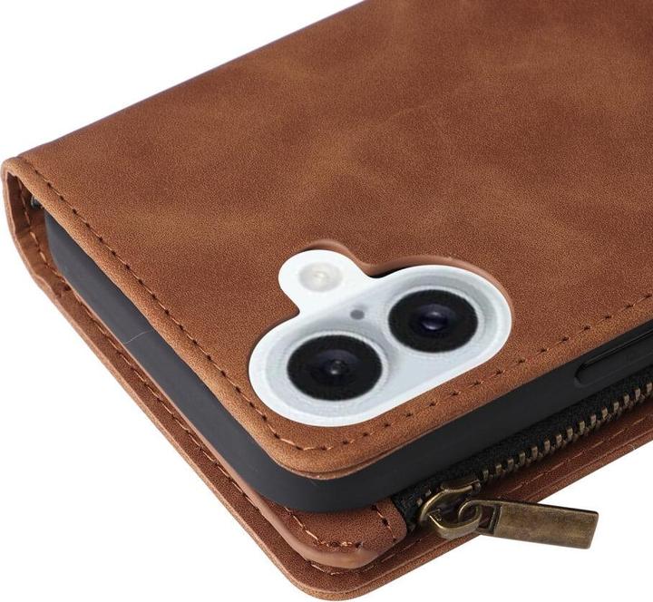 Immagine prodotto Cover-Discount iPhone 16 Plus - Custodia a portafoglio con cordino (Apple iPhone 16 Plus)