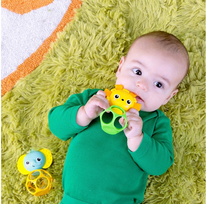 Actual product image Bright Starts Character Oball Teether 2pk