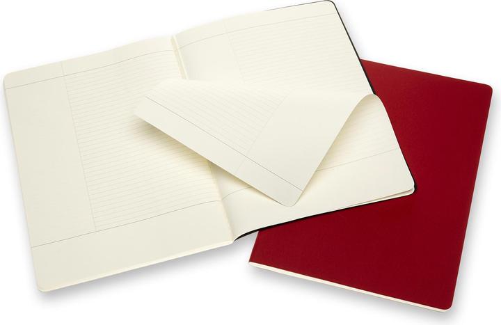 Actual product image Moleskine Study notebook (A4, Special ruling, Soft cover)