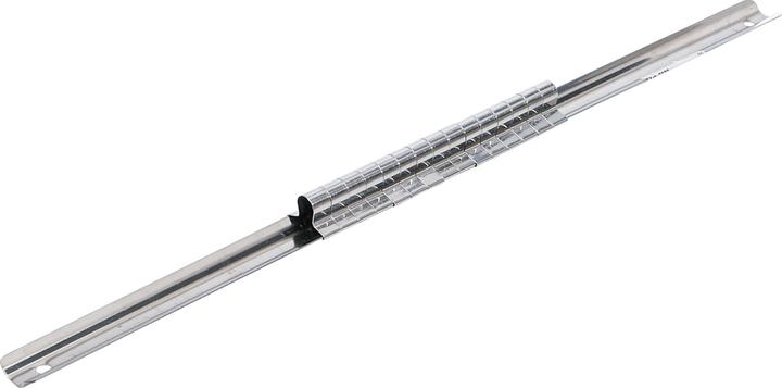 Actual product image BGS Socket Rail with 15 Clips 10 mm (3/8")