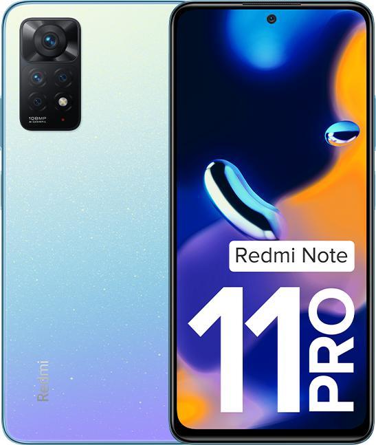 Produktbild Xiaomi Redmi Note 11 Pro 5G (128 GB, Atlantic Blue, 6.67", Hybrid Dual SIM, 5G)