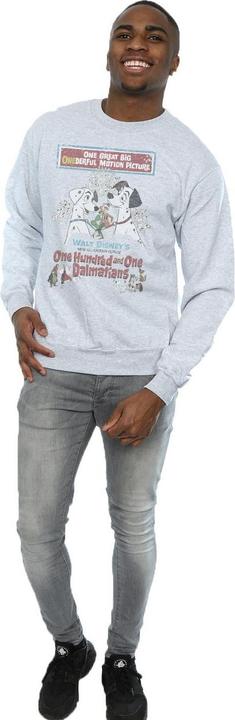 Produktbild Disney 101 Dalmatians Retro Poster Sweatshirt (3XL)