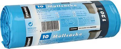 Produktbild Starpak Mlls„cke LDPE, 120 Liter, blau (10 x, 120 l)