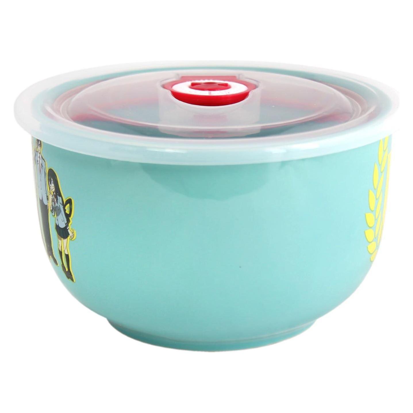 Bol à Ramen My Hero Academia Avec Baguettes - 414 Ml - Céramique Bleue