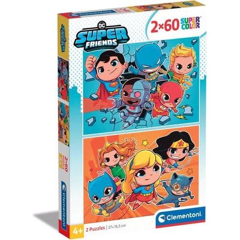 Clementoni DC Comics Superfriends (60 Teile)