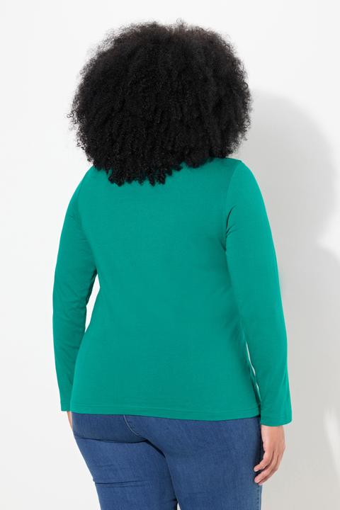Produktbild Ulla Popken Shirt, Rollkragen, Slim, Langarm (62)