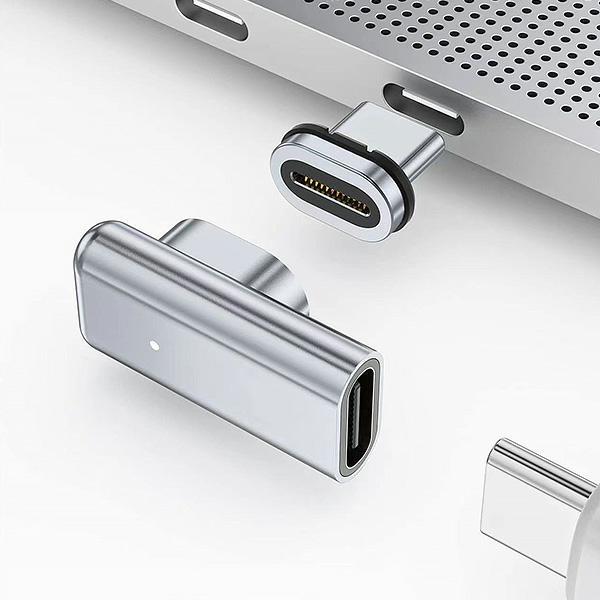 Produktbild Beline Adapter magnetyczny USB-C srebrny/silver DAC BLNAM01 (USB Typ C)