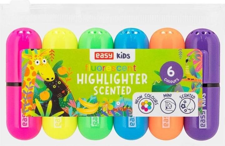 Produktbild Easy Stationery Flash Mini-Textmarker 6 Duftfarben EINFACH (6x)