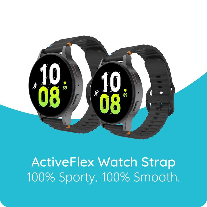 Actual product image Cazy Watchstrap für smartwatch (20 mm, Silicone)