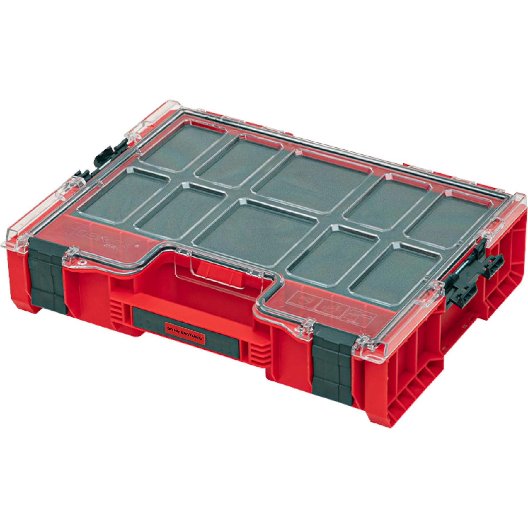 Thumbnail - Tool Brothers, Sortimentskasten, Toolbrothers RHINO PRO 300 MFI RED ULTRA HD Organizer 452 x 358 x 110 mm 9 l stapelbar ...