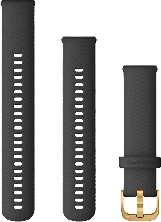 Actual product image Garmin Quick-change wristbands (20 mm, Silicone, Vivoactive 3, Vivomove HR, Forerunner 645, Venu, vivomove 3, vivomove style)