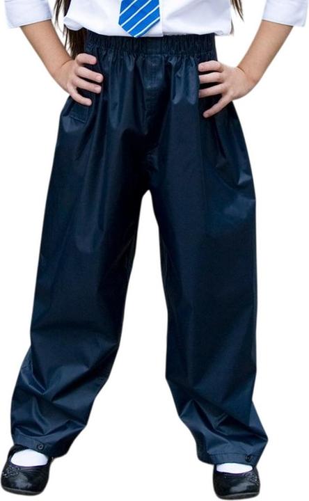 Actual product image Result Clothing Childrens/Kids Plain Waterproof Trousers (140)