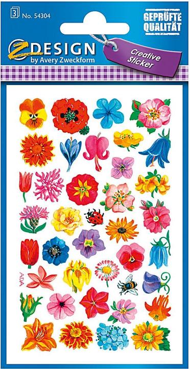 Produktbild Z-Design Creative flower (120 Sticker)