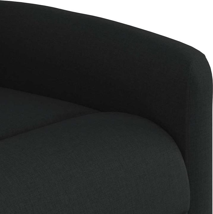 Produktbild VidaXL Massagesessel mit Aufstehhilfe Schwarz Stoff