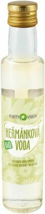 Actual product image Purity Vision Organic Camomile Water 250 ml (Facial cleansing wipes, 250 ml)