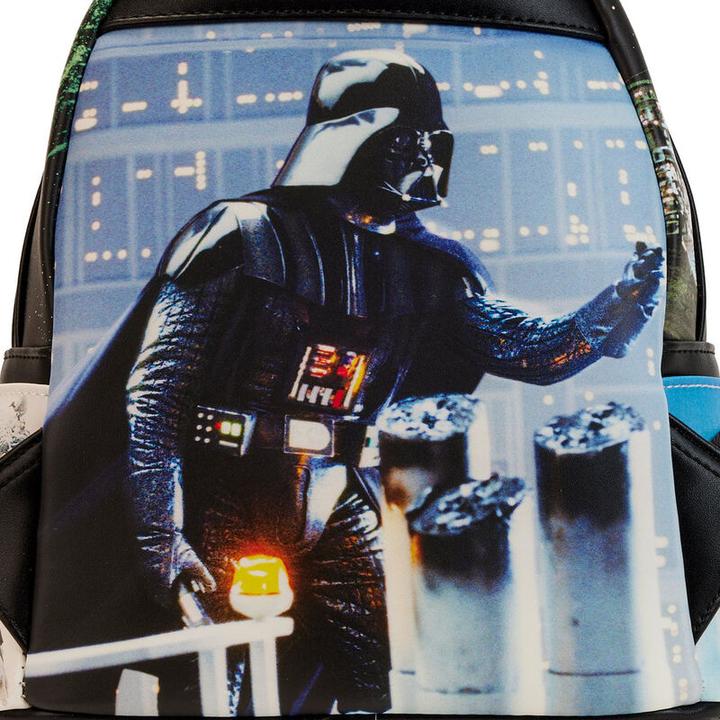 Actual product image Loungefly Star Wars by backpack Empire Strikes Back Final Frames