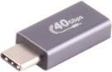 Produktbild Shiverpeaks S/CONN maximum connectivity USB-C® Adapter, USB-C® Buchse, 4.0, Metall, Pro (240 W)