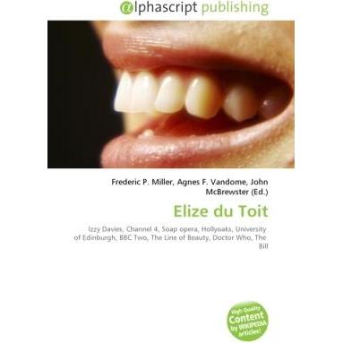 Elize du Toit, Fachbücher
