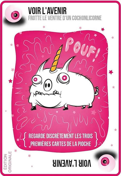 Produktbild Asmodée Exploding Kittens (Französisch, 2 - 5 Spieler)