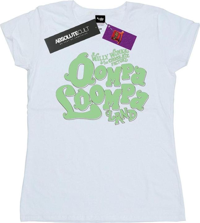 Immagine prodotto Willy Wonka & the Chocolate Factory Oompa Loompa Land Maglietta Donna (XXL)