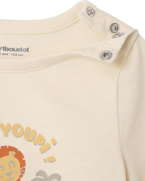 Actual product image Vertbaudet Bio-Kollektion: Baby-Set aus bedrucktem T-Shirt & Shorts (62)