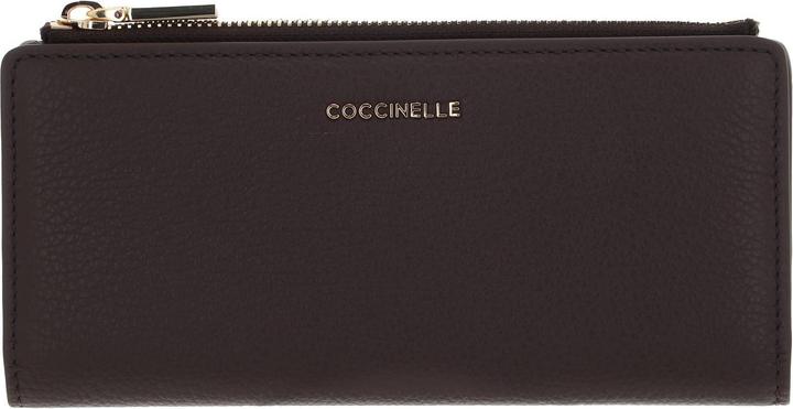 Actual product image Coccinelle Metallic Soft Wallet Grained Leather