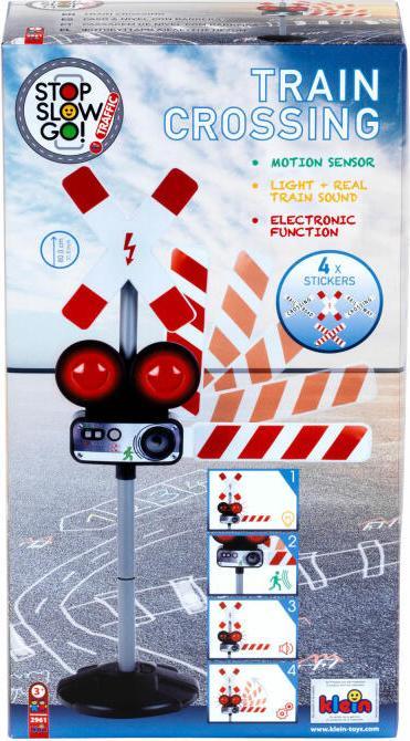 Image du produit Theo Klein 2961 passaggio a livello con suoni e luci | Comando automatico e manuale a scelta | Giocattolo per b