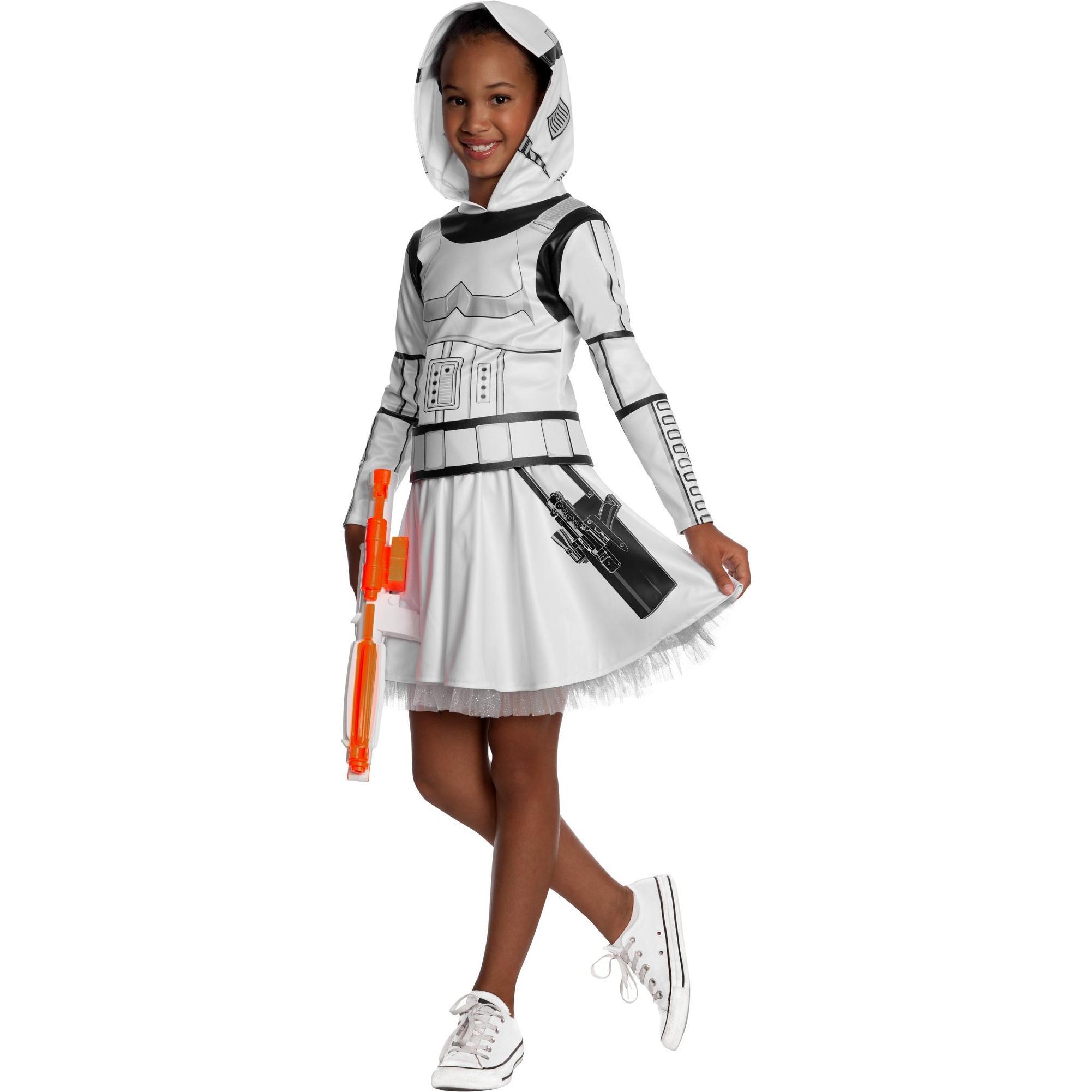 Rubies Star Wars - Stormtrooper Kostümkleid für Mädchen (116)