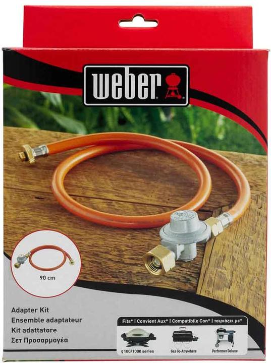 Produktbild Weber Adapter Kit 3 in 1 (Für italienische Anschlüsse)