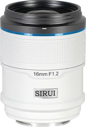 Immagine prodotto Sirui Sniper 16AS12X-W Obiettivo autofocus 16mm F1.2 APS-C/S35 (attacco X, bianco) (APS-C / DX)
