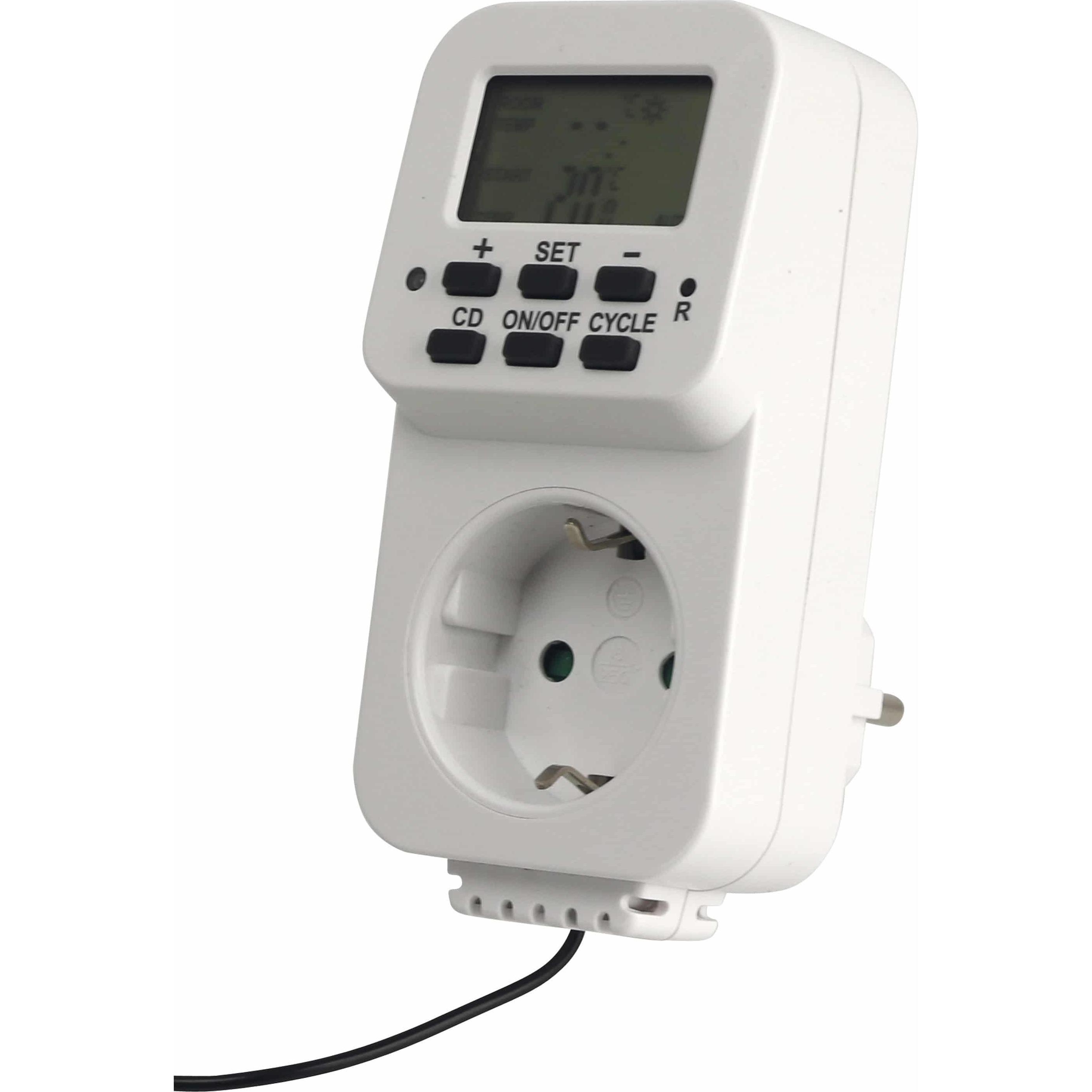 Dayhome Steckdosenthermostat TGE-32B, weiss, Thermostat, Weiss