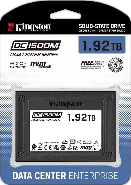 Produktbild Kingston DC1500M (1920 GB, 2.5")