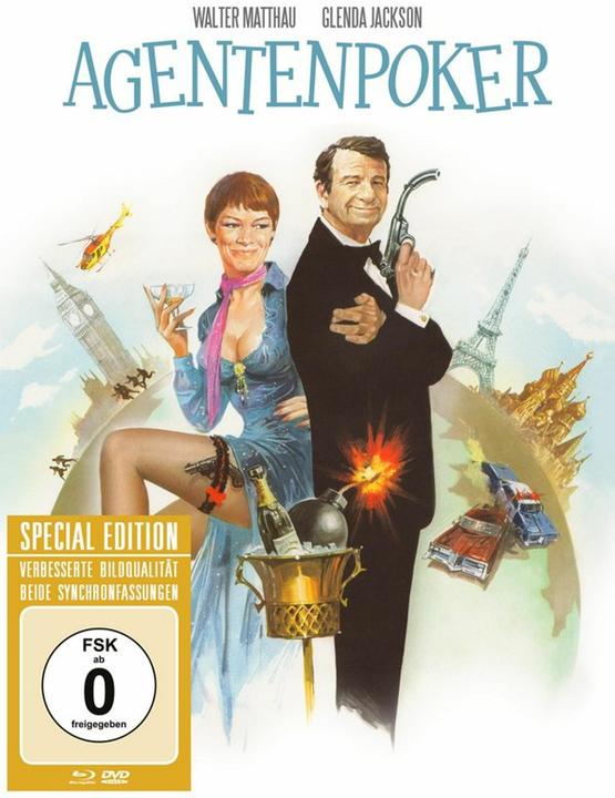 Produktbild Plaion Agentenpoker (Special Edition, Blu-ray+DVD) (Blu-ray, Englisch, Deutsch)