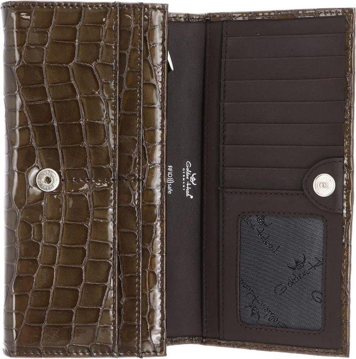 Actual product image Golden Head Long Wallet Cayenne RFID Protect 2802