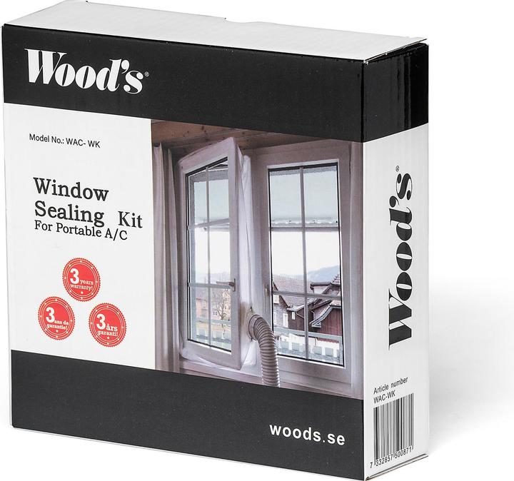 Actual product image Wood's Klimaanlagen Fensterkit