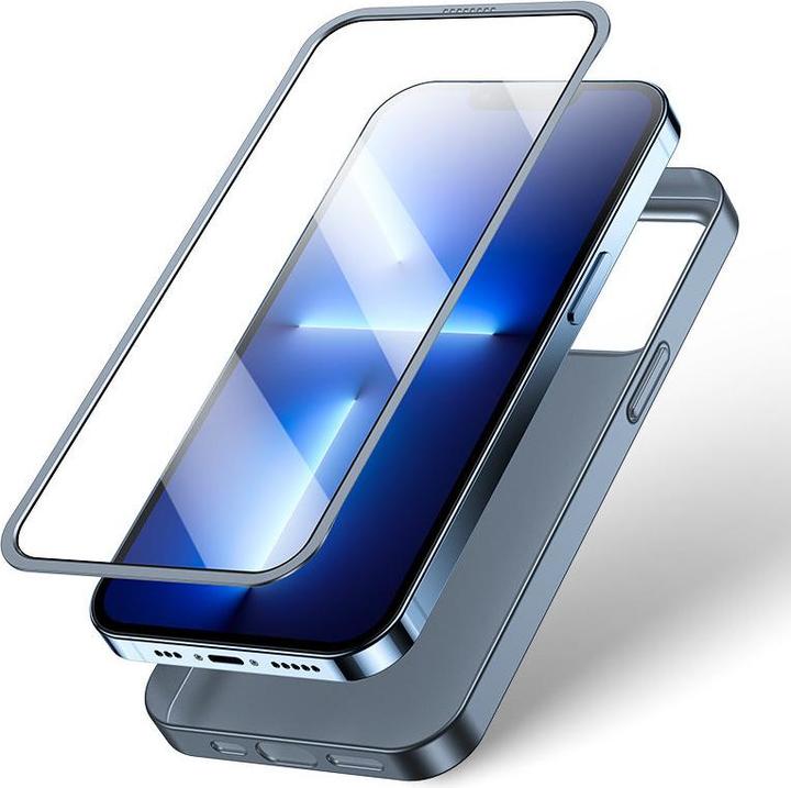 Produktbild Joyroom 360 Full Case front and back cover for iPhone 13 Pro Max + tempered glass screen protector g (Apple iPhone 13 Pro Max)