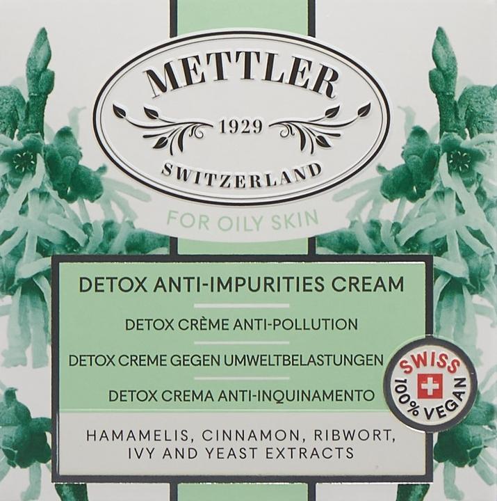 Actual product image Mettler1929 Detox cream against environmental pollution Environmental pollution (50 ml, 24h cream)