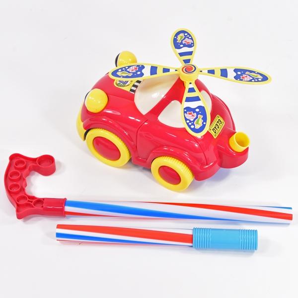 Produktbild Kögler Schiebeautos mit Propeller am Stock, sortiert in 2 Farben, 52x52x13cm